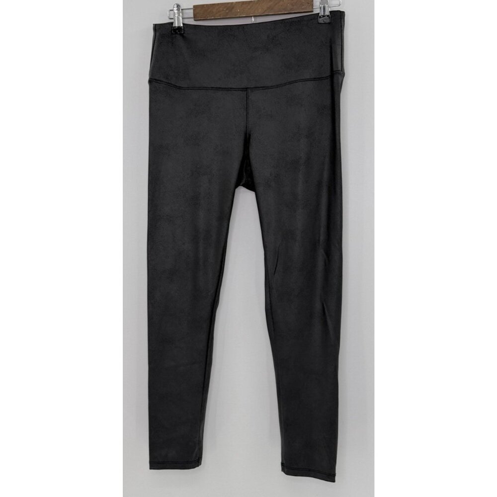 Modern‎ Balance Black Coated Skinny Pull On Leggings Pants Size XL Biker